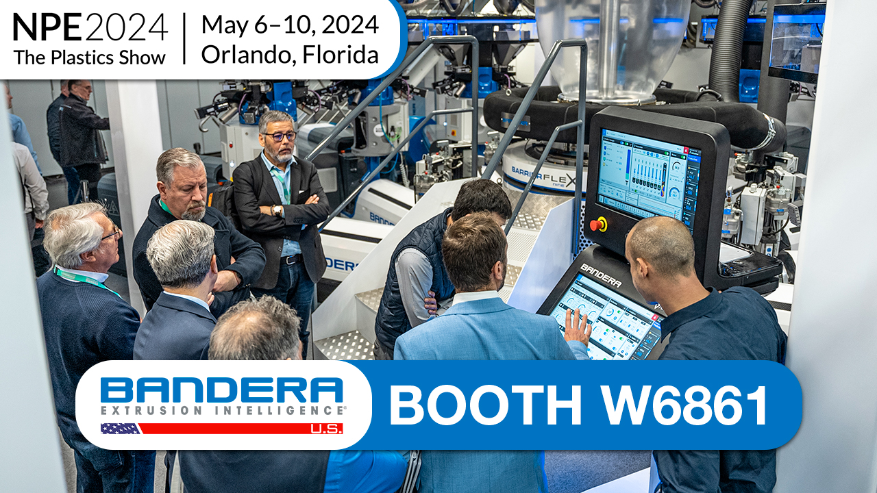 Bandera NPE2024 Plastics Extrusion Machinery Luigi Bandera Italy